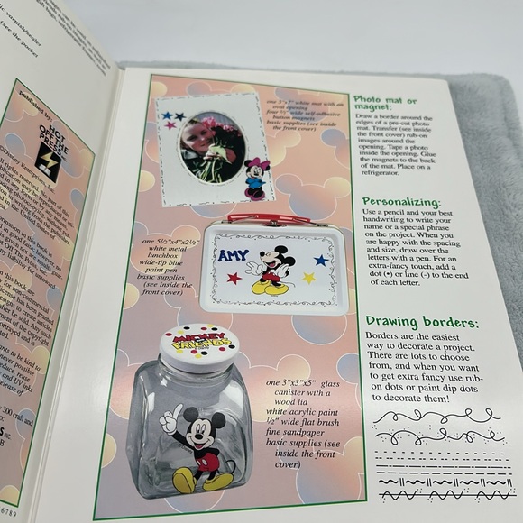 Disney Vintage Mickey Mouse & Friends (Saying’s) Transfer Stickers & Folder - Picture 4 of 9